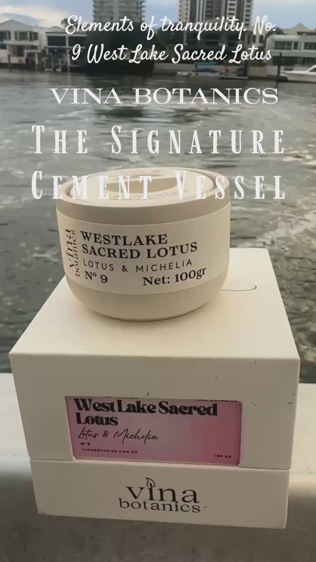 No. 9 West Lake Sacred Lotus Scented Candle