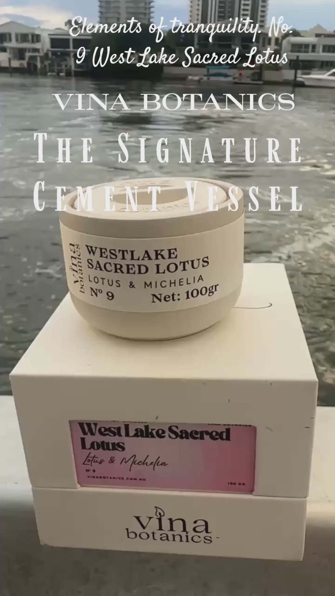 No. 9 West Lake Sacred Lotus Scented Candle